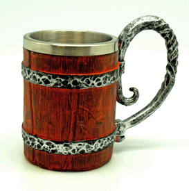 Big Brown Mug with Big Handle